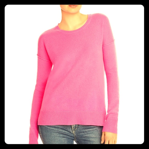 Bubblegum pink cashmere jumper Clearance